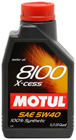 Opakowanie Motul 8100 X-CESS 5W-40